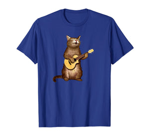 Funny shirts V-neck Tank top Hoodie sweatshirt usa uk au ca gifts for Cat gifts for cat lovers funny playing ukulele T shirt 1870151