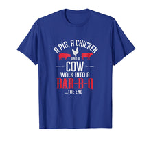 Ladda upp bild till gallerivisning, Funny shirts V-neck Tank top Hoodie sweatshirt usa uk au ca gifts for A Pig A Chicken And A Cow Funny BBQ Joke T-Shirt 1227386
