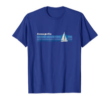 Ladda upp bild till gallerivisning, Funny shirts V-neck Tank top Hoodie sweatshirt usa uk au ca gifts for Annapolis MD T-Shirt Vintage 80s Sailboat Sunset Tee 3940533
