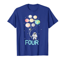 Ladda upp bild till gallerivisning, Funny shirts V-neck Tank top Hoodie sweatshirt usa uk au ca gifts for 4th Birthday Boy T-Shirt Birthday Astronaut Planet Space Tee 3149241
