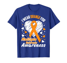 Ladda upp bild till gallerivisning, Funny shirts V-neck Tank top Hoodie sweatshirt usa uk au ca gifts for I Wear Orange For Multiple Sclerosis Awareness Shirt T-Shirt 2042851
