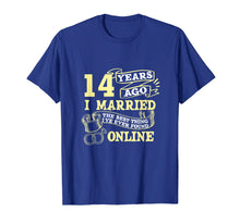Ladda upp bild till gallerivisning, Funny shirts V-neck Tank top Hoodie sweatshirt usa uk au ca gifts for Anniversary Gift T-Shirt For 14 Years Marriage Couple Tee 2836722
