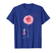 Ladda upp bild till gallerivisning, Never give up t-shirt Breast Cancer daisy flower woman T-Shirt 165553
