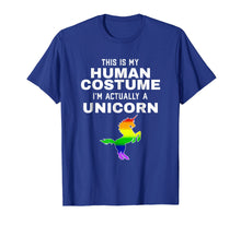 Ladda upp bild till gallerivisning, Funny shirts V-neck Tank top Hoodie sweatshirt usa uk au ca gifts for Halloween Gay Unicorn Halloween Costume T-shirt Pride Flag 4194253
