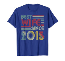 Ladda upp bild till gallerivisning, Funny shirts V-neck Tank top Hoodie sweatshirt usa uk au ca gifts for 4th Wedding Anniversary Gifts Best Wife Since 2015 555188
