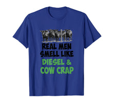 Ladda upp bild till gallerivisning, Funny shirts V-neck Tank top Hoodie sweatshirt usa uk au ca gifts for Farmer Real Men Smell Like Diesel &amp; Cow Crap Shirt 2707814

