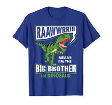 Ladda upp bild till gallerivisning, Funny shirts V-neck Tank top Hoodie sweatshirt usa uk au ca gifts for Big Brother in Dinosaur T-Rex T-Shirt Toddler Kids Gifts 3517182
