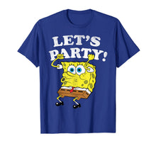 Ladda upp bild till gallerivisning, Spongebob Squarepants Lets Party T-Shirt 80402
