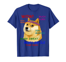 Ladda upp bild till gallerivisning, Funny shirts V-neck Tank top Hoodie sweatshirt usa uk au ca gifts for Very Fitness Doge T-Shirt Wow! 1966530
