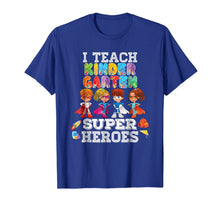 Ladda upp bild till gallerivisning, I Teach Kindergarten Superheroes T-Shirt Back To School 1454170
