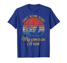 Ladda upp bild till gallerivisning, Mens Can't Work Today My Arm Is In A Cast Funny Fishing T-Shirt 745886

