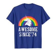 Ladda upp bild till gallerivisning, Funny shirts V-neck Tank top Hoodie sweatshirt usa uk au ca gifts for Unicorn 45th Birthday Gift Rainbow 1974 45 Years Old T Shirt 2756017
