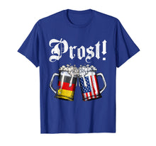 Ladda upp bild till gallerivisning, Prost Beer German American Flag T Shirt Oktoberfest Men Mug
