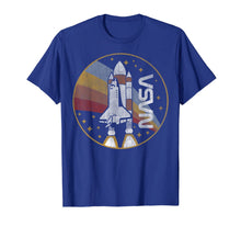 Ladda upp bild till gallerivisning, NASA Shuttle Launch With Rainbow Graphic T-Shirt C1 82776
