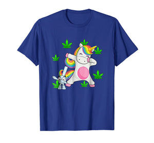Funny shirts V-neck Tank top Hoodie sweatshirt usa uk au ca gifts for Dab Unicorn With A Bong Gifts Tee T Shirt 3816791