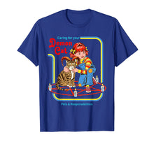 Ladda upp bild till gallerivisning, Funny-Caring-For-Your-Demon-Cat-T-Shirt Pet
