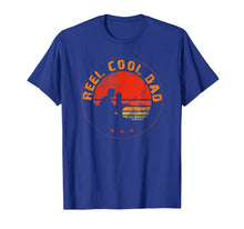 Ladda upp bild till gallerivisning, Mens Retro Reel Cool Dad Fishing Daddy Vintage Fathers Day Gift T-Shirt 65455
