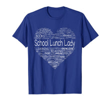 Ladda upp bild till gallerivisning, School Lunch Lady Teacher Back To School Shirt Heart 728511
