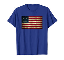 Ladda upp bild till gallerivisning, Old Glory First American Betsy Ross Flag T-Shirt 133514
