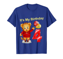 Ladda upp bild till gallerivisning, Funny shirts V-neck Tank top Hoodie sweatshirt usa uk au ca gifts for Vebyhogh - Daniel Tiger 4 Yr Old Kids Birthday T Shirt 3248767
