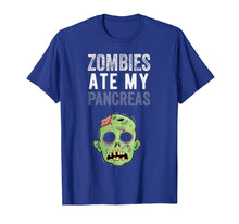 Ladda upp bild till gallerivisning, Zombies Ate My Pancreas Funny Diabetes Shirt for Kid Women 862453
