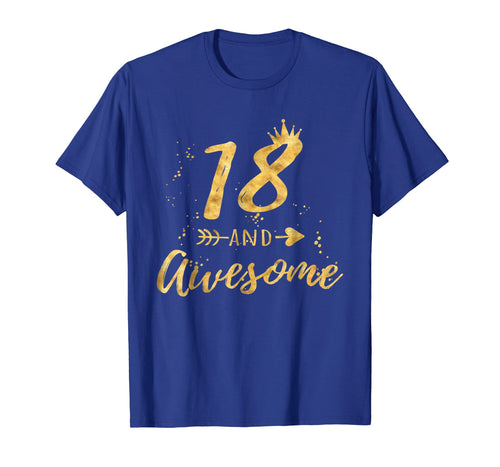 Funny shirts V-neck Tank top Hoodie sweatshirt usa uk au ca gifts for 18th Birthday Shirt for Girl, 18 and Awesome Gifts T-Shirt 750057