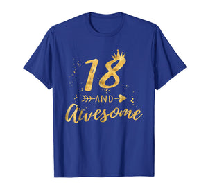 Funny shirts V-neck Tank top Hoodie sweatshirt usa uk au ca gifts for 18th Birthday Shirt for Girl, 18 and Awesome Gifts T-Shirt 750057