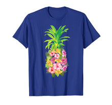 Ladda upp bild till gallerivisning, Funny shirts V-neck Tank top Hoodie sweatshirt usa uk au ca gifts for Pineapple Flowers Tshirt Women Aloha Hawaii Vintage Hawaiian 2366249
