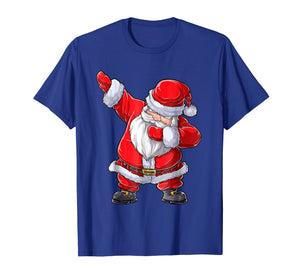 Funny shirts V-neck Tank top Hoodie sweatshirt usa uk au ca gifts for Boys Christmas Shirt Dabbing Santa Kids Men Xmas Gifts Tees 1483652