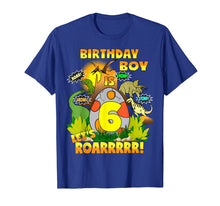 Ladda upp bild till gallerivisning, Funny shirts V-neck Tank top Hoodie sweatshirt usa uk au ca gifts for Boys Dinosaur Birthday Shirt Age 6 Party Theme Outfit 3052505
