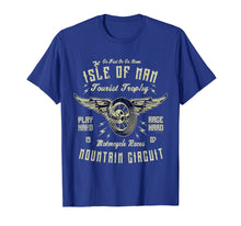 Ladda upp bild till gallerivisning, Funny shirts V-neck Tank top Hoodie sweatshirt usa uk au ca gifts for Isle Of Man TT Racing T-Shirt Vintage Biker Wings Wheel 432147
