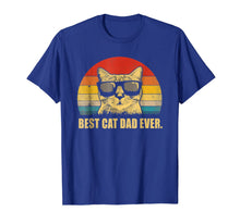 Ladda upp bild till gallerivisning, Vintage Best Cat Dad Ever T-Shirt Cat Daddy Father Gift Men 96797
