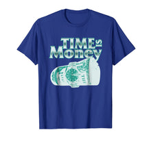 Ladda upp bild till gallerivisning, Time Is Money Dollars And Watch Cool Graphic Novelty T-Shirt 894636
