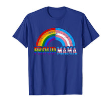 Ladda upp bild till gallerivisning, Vintage proud mama flag Rainbow LGBT Transgender pride month T-Shirt 121830
