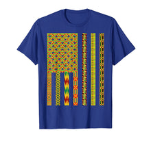 Ladda upp bild till gallerivisning, Funny shirts V-neck Tank top Hoodie sweatshirt usa uk au ca gifts for African Kente Cloth American Flag T-Shirt 2426088
