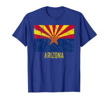 Ladda upp bild till gallerivisning, Funny shirts V-neck Tank top Hoodie sweatshirt usa uk au ca gifts for Distressed Arizona Flag T-Shirt AZ Vintage Tee Shirt 2153299
