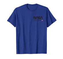 Ladda upp bild till gallerivisning, NASA Shirt, Worm Logo Insignia Symbol USA US Flag Graphic T-Shirt 123312
