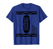 Ladda upp bild till gallerivisning, Bluetiful Royal Blue Crayon Box Halloween Costume Matching  T-Shirt 304889
