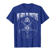 Ladda upp bild till gallerivisning, No Gods No Masters Satanic Baphomet Devil T-Shirt-2040587
