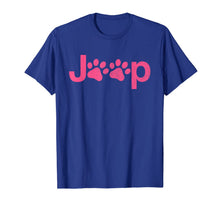 Ladda upp bild till gallerivisning, Funny Jeep Paw Prints Dogs &amp; Jeeps Owner Men Women Gift T-Shirt 206995
