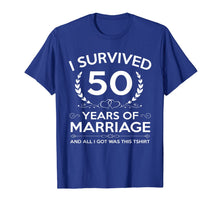 Ladda upp bild till gallerivisning, 50th Wedding Anniversary Gifts Couples Husband Wife 50 Years T-Shirt-439990
