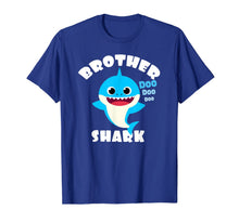 Ladda upp bild till gallerivisning, Brother Shark Gift - Cute Baby Shark Design Family Set T-Shirt 120673
