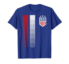 Ladda upp bild till gallerivisning, USA T-shirt | Cool USA Soccer T-shirt Womens Mens Kids 53236
