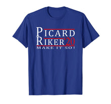 Ladda upp bild till gallerivisning, Picard Riker 2020 Make it So shirt 500307
