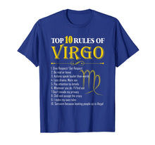 Ladda upp bild till gallerivisning, Top 10 Rules Of Virgo Zodiac Shirt August September Birthday T-Shirt 391246

