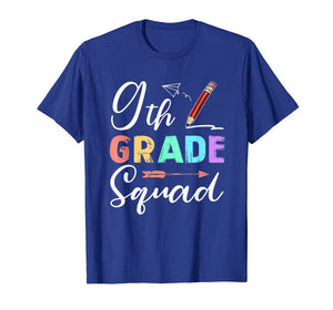 9th Grade Squad Teachers Kids Back To School Gifts T-Shirt 115246