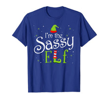 Ladda upp bild till gallerivisning, I'm The Sassy Elf Matching Family Group Christmas Funny Xmas T-Shirt 209418
