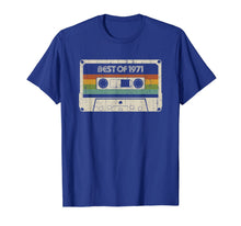 Ladda upp bild till gallerivisning, Vintage Best of 1971 48th Birthday Cassette T-Shirt
