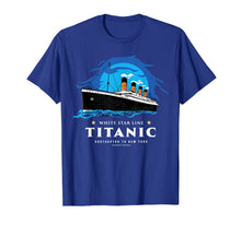 Ladda upp bild till gallerivisning, Kids Gift - RMS Titanic White Star line Maiden Voyage 1912 T-Shirt-2083314
