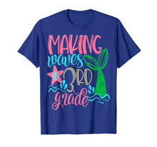 Ladda upp bild till gallerivisning, Mermaid Making Waves In 3rd Grade Girls Cute Kids Third T-Shirt 174153
